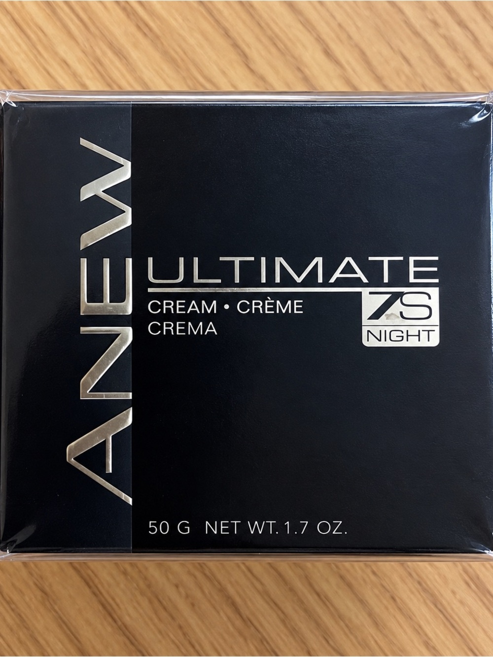 Avon Anew Ultimate Night Cream - Black and Silver